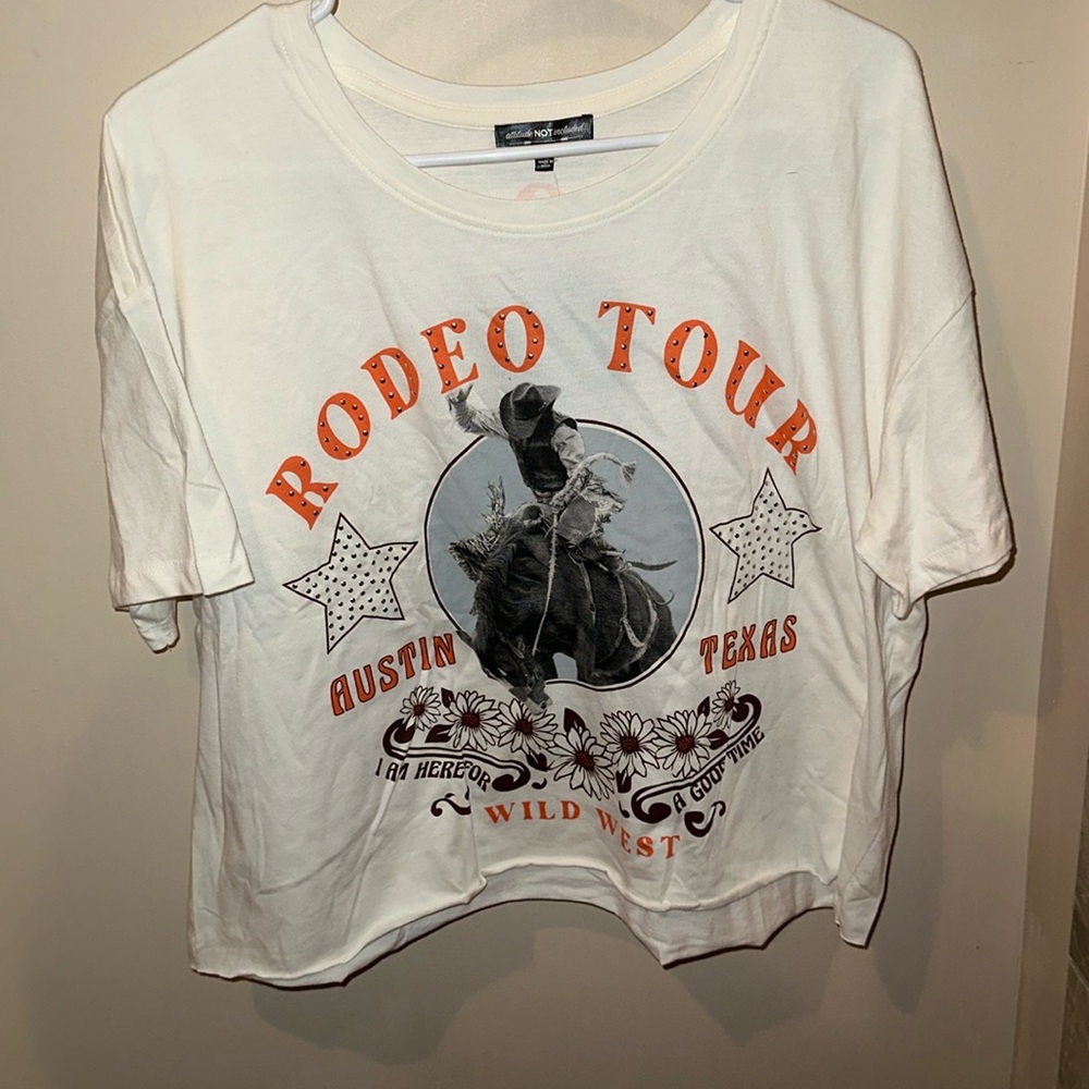 Rodeo tour oversized t-shirt